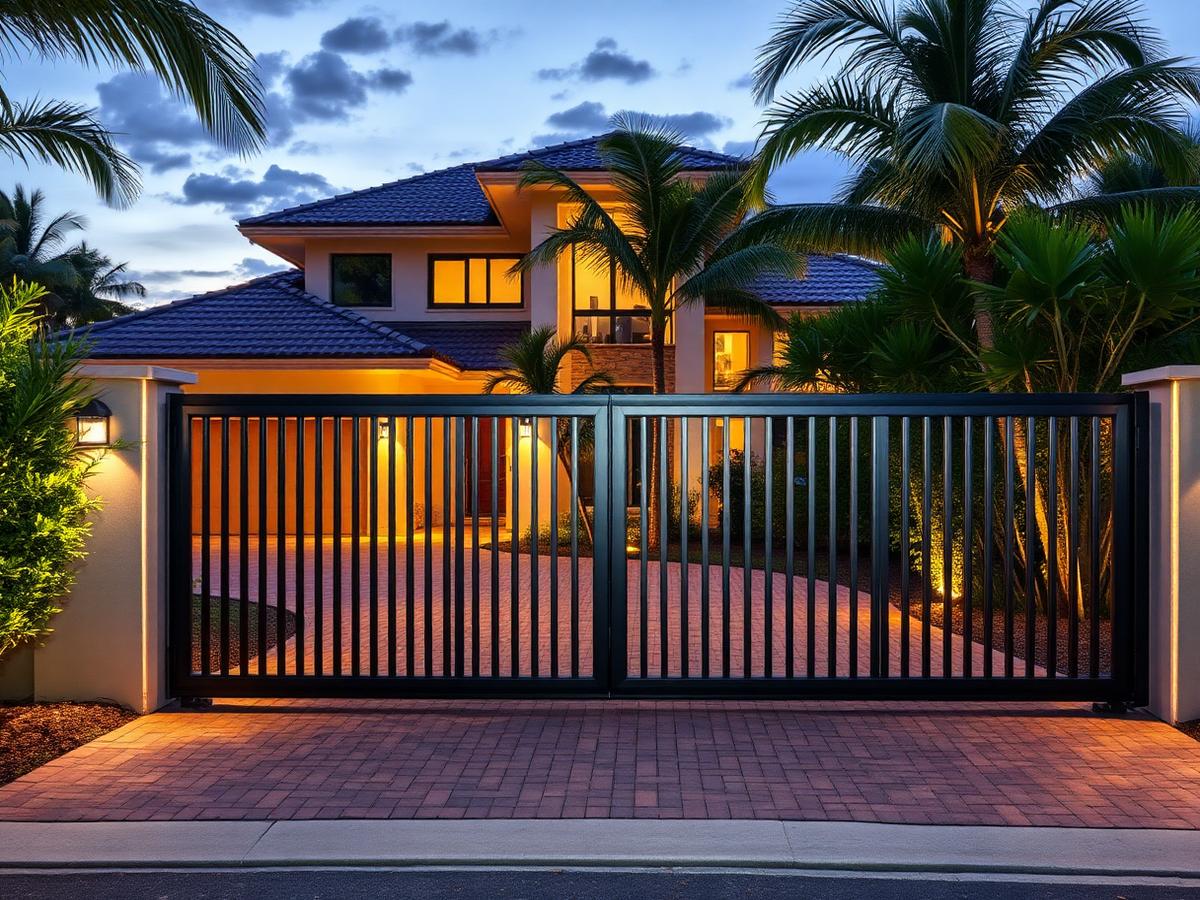 Sliding gate automation